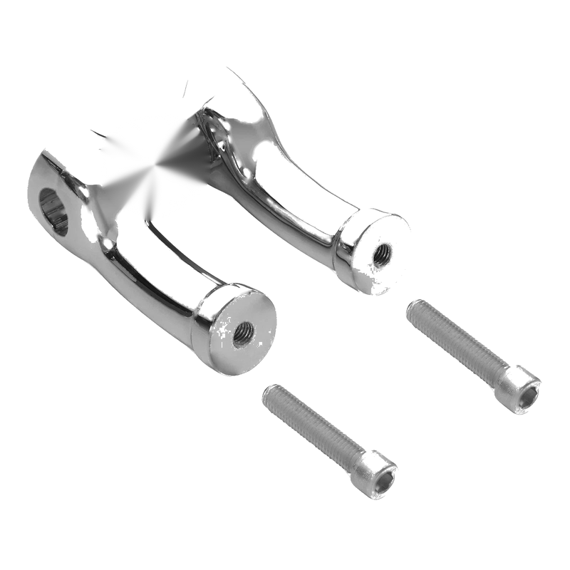 Harley Dyna Low Rider, Fat Bob, Softail, Fatboy 4" Handlebar Riser (2006-2023)