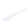 Car Reflective Blue Carbon Fiber Style Side Mirror Warning Trim
