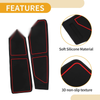 Ford Bronco Accessories Black Red Dashboard Cover (2021-2024)