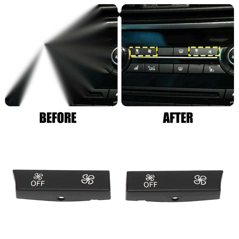 BMW 5 Series F07 F10, 6 Series F06 AC Climate Control Buttons