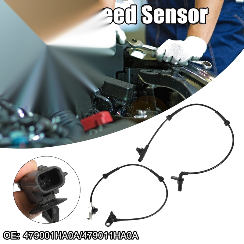 Nissan Versa, Versa Note ABS Wheel Speed Sensor Set (2014-2019)