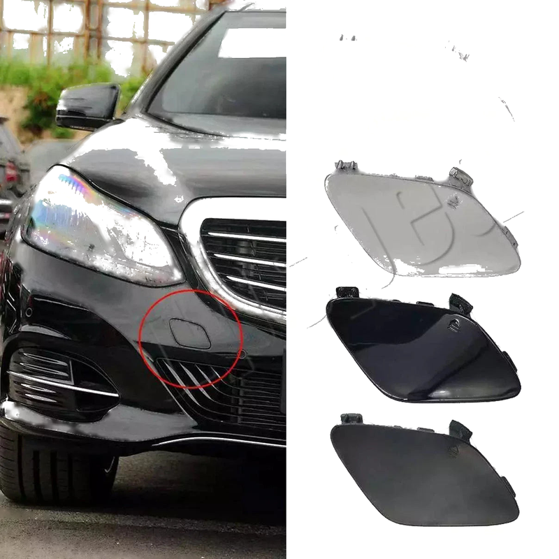 Mercedes E-class W212 Front Bumper Tow Hook Eye Cover Cap (2013–2015)