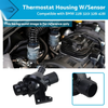 BMW 320i 328i 428i 228i Thermostat Housing w/Sensor (2012-2019)