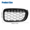 BMW X3 Pair Front Hood Bumper Grille (2014-2017)