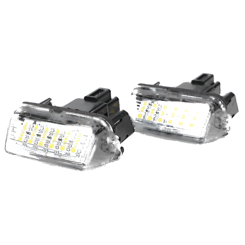 Toyota Yaris, Camry LED License Plate Lights (2012-2014)