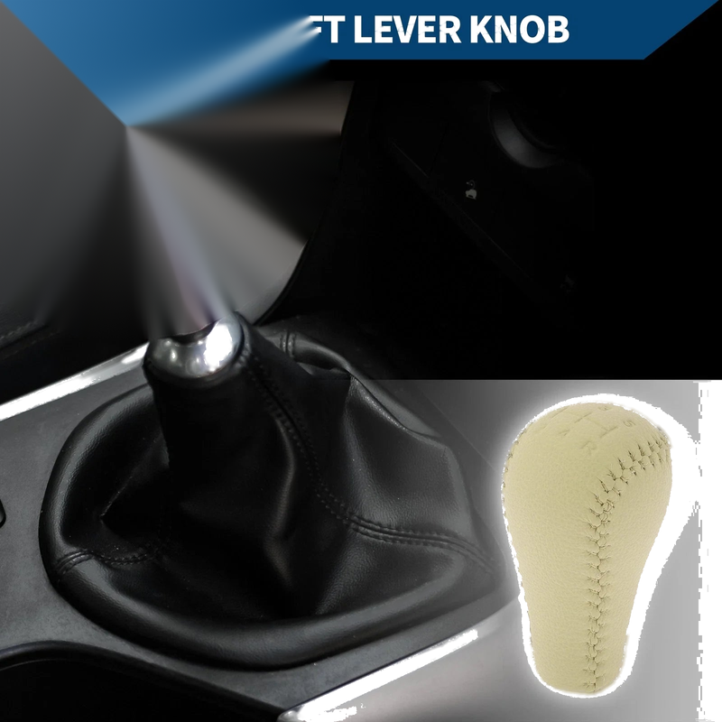 Nissan Patrol (2004-2007) Beige 5 Speed Manual Gear Shifter Knob