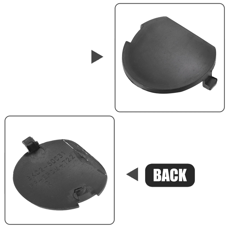 Mazda 3 Axela (2014-2016) 1 x Cap Black Tow Hook Cover