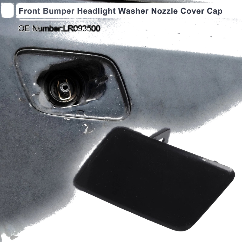 Land Rover Front Left Bumper Headlight Washer Nozzle Cover