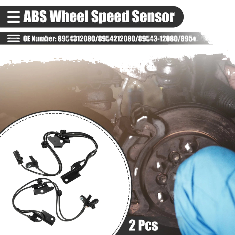 Toyota Prius V 2 x Front Left Right ABS Wheel Speed Sensor (2012–2017)