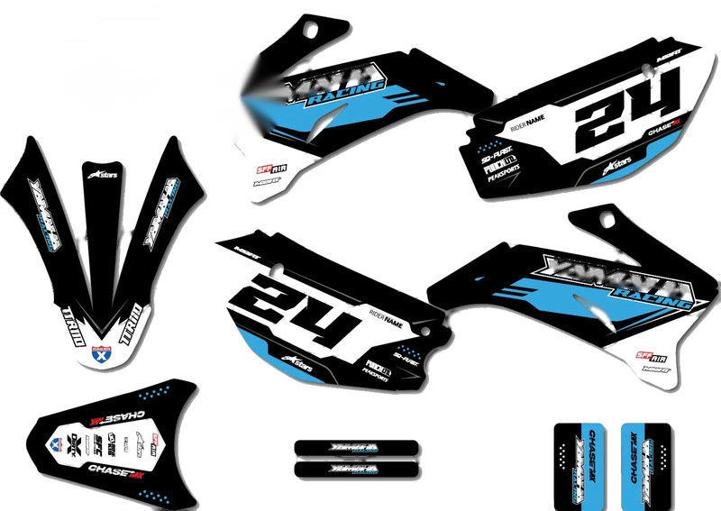 Yamaha TTR 110 Custom Graphic Kit CHASE STYLE (2008-2023)