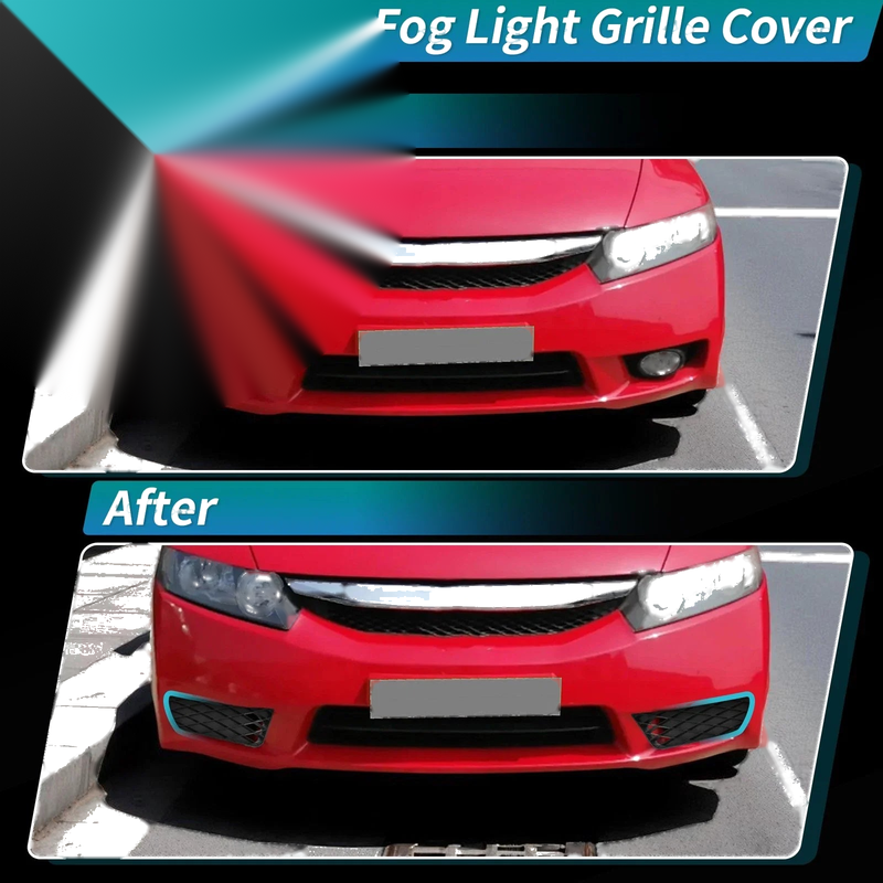 Honda Civic Fog Light Grill (2009-2011)