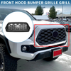 Toyota Tacoma Black Front Hood Bumper Grille (2021-2023)
