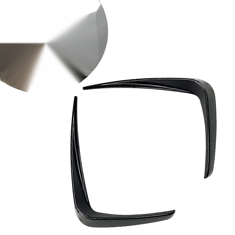 BMW 3 Series Carbon Fiber Front Fog Lamp Frame Trim (2019-2022)