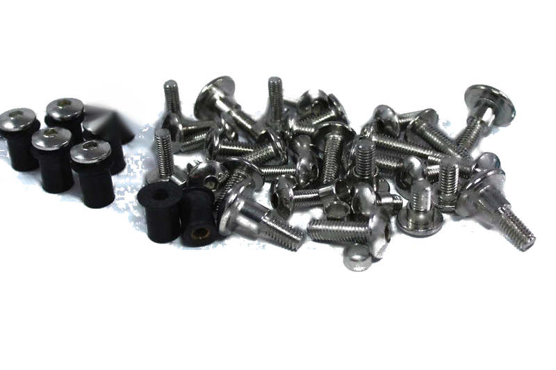 Suzuki GSX-R 1100 Stainless Fairing & Screen Bolts (1986–1988)