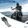 Kawasaki NINJA 400R Titanium Tone 6 Position Adjustable Brake Clutch Levers