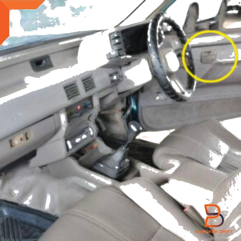Holden Rodeo TF Grey Inner Door Handles Pair (1988-2003)
