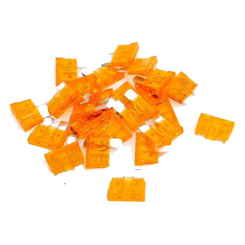 Car Motorcycle 25 x Orange 40A Automotive Fast Acting Blade Fuses