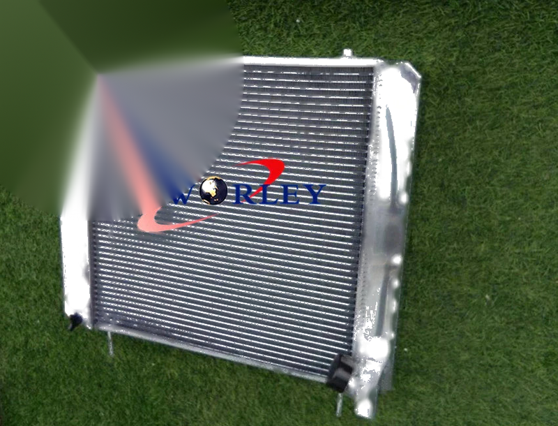 Jaguar XKE E-Type 1961-1967 62MM 3Row Aluminum Radiator