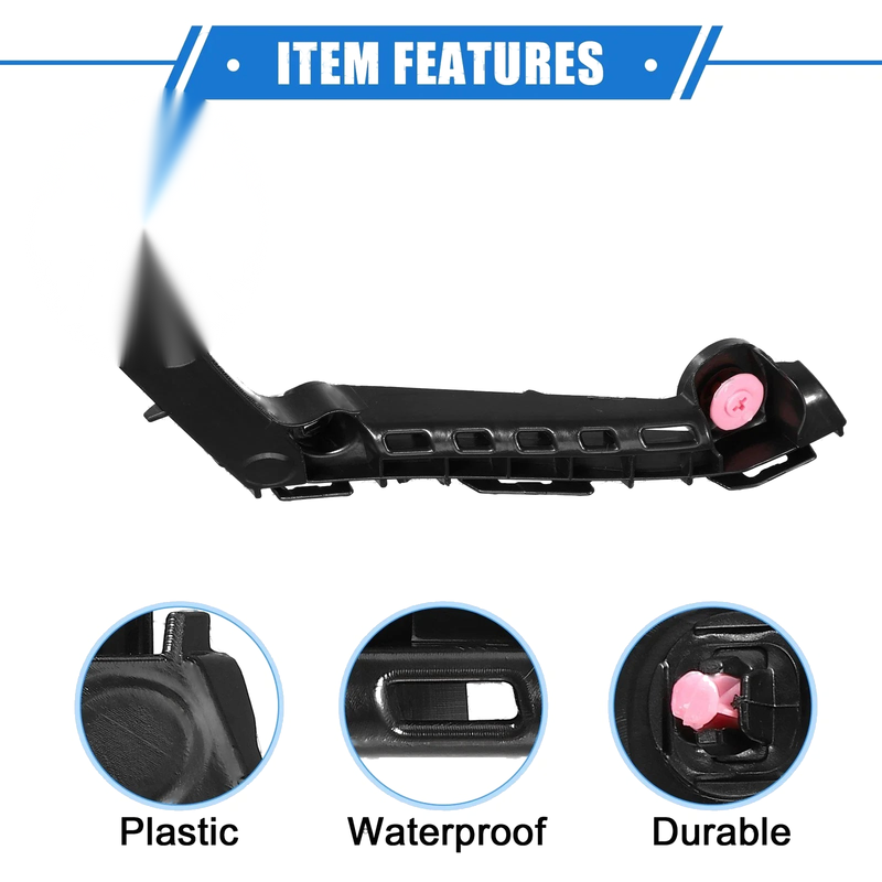Toyota Corolla (2019-2021) Black Bumper Mounting Support Bracket