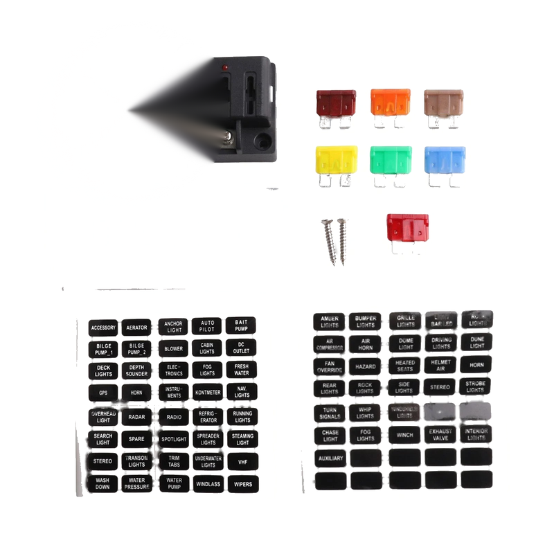 PROTECTION Fuse Panel 12V Waterproof