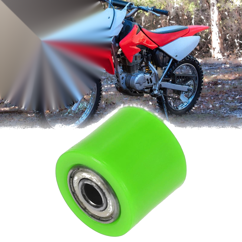 Motorcycle Street Bike ATVs 8mm Chain Pulley Roller Slider Wheel Guide