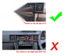 Mitsubishi L200 Cyclone /  Radio Vent Surround Black (1986-1994)