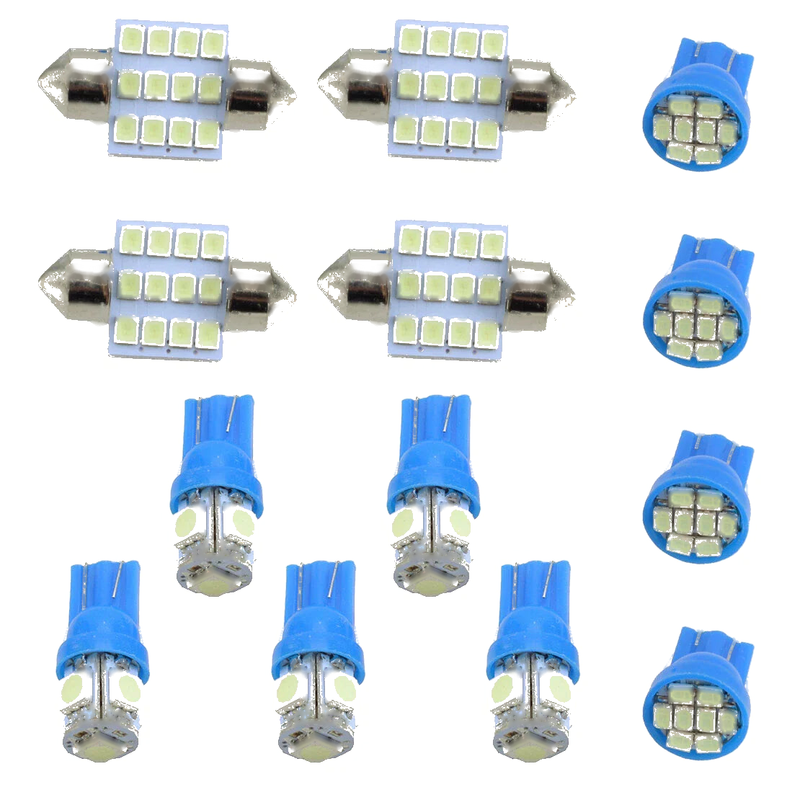 Auto Car Accessories LED Interior Dome & License Plate Lights (12V)