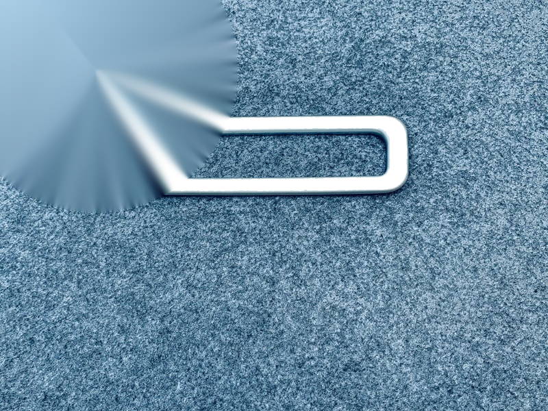 Toyota Highlander Silver Matte Rear Tailgate Door Button Cover Trim (2020-2023)