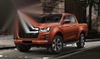 Isuzu D-Max 2 x Black Side Mirror Covers (2020)