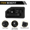 Jeep Wrangler Front Right Interior Door Handle (1997-2006)