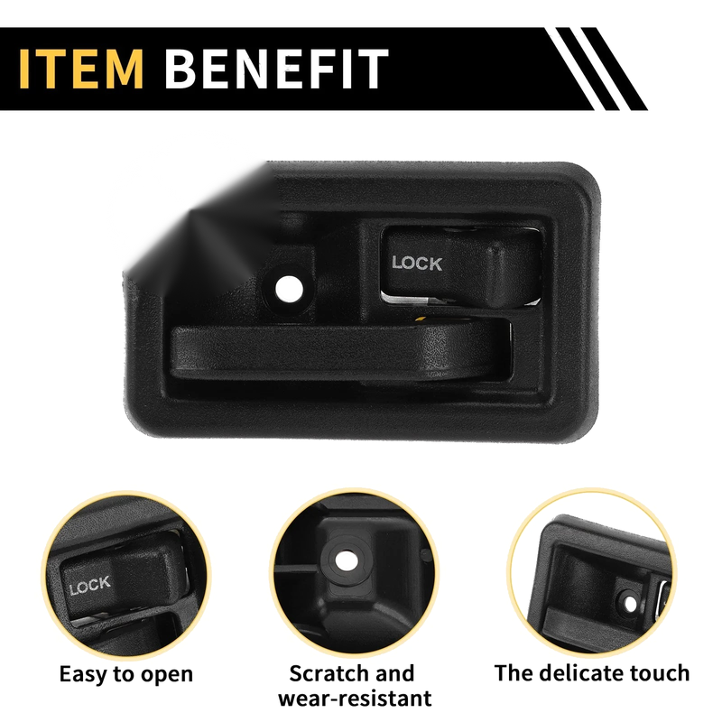 Jeep Wrangler Front Right Interior Door Handle (1997-2006)