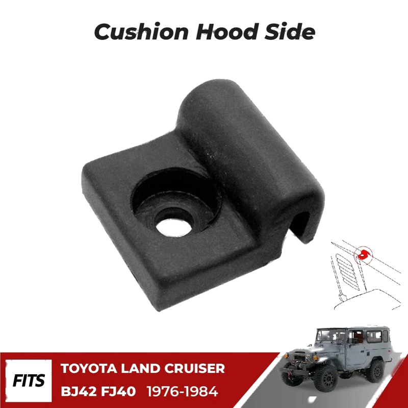 Cushion Hood Rubber Padding Windshield Fits Toyota Land Cruiser FJ40 1974-84 D10