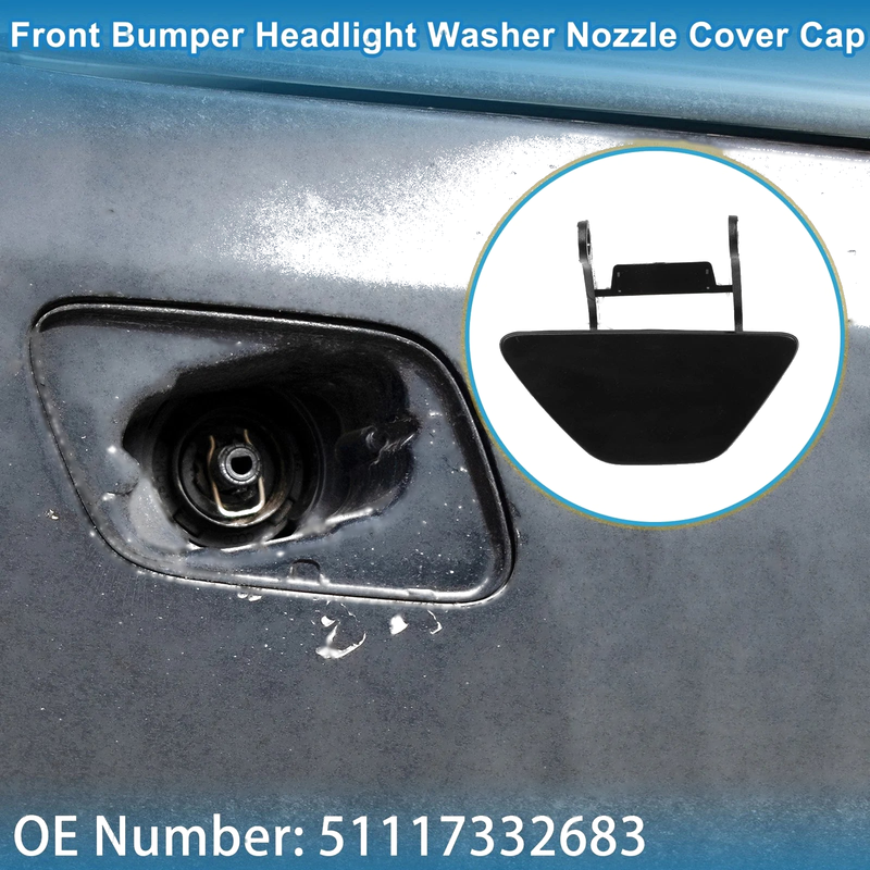 BMW 528i Front Left Washer Nozzle Cover Cap (2014-2016)