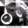 Porsche Cayenne (2020-2024) Black 1 x Piece Drive Belt Idler Pulley