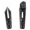 Suzuki GSXR600 GSXR750 (2006-2014) Black Rear Foot Pegs Footrests