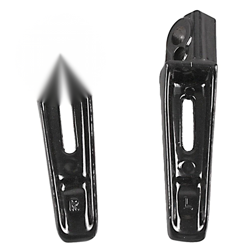 Suzuki GSXR600 GSXR750 (2006-2014) Black Rear Foot Pegs Footrests