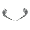Mitsubishi ASX Chrome Trim Lower Bumper Molding (2010-2023)