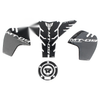 Yamaha MT-09 3D Carbon Fiber Tank Pad Traction Decal (2014-2023)