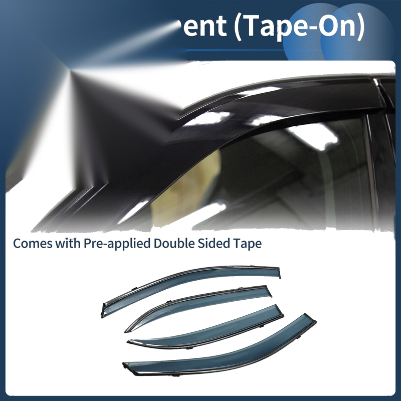 Toyota Corolla Window Deflectors  Side Vent Visors (2003-2008)