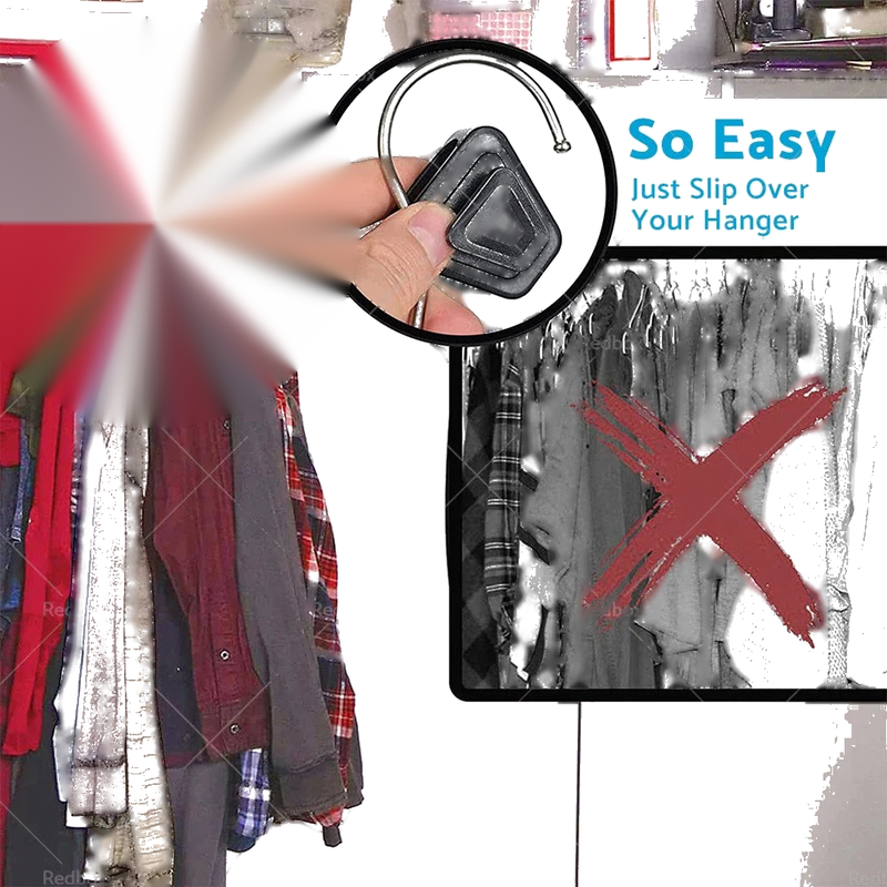 Organizing Closets 18PCS Space Saving Clothes Hanger Hooks