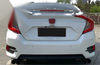 Hyundai Accent Sedan Unpainted Rear Wing Spoiler with Lights (Year-Year)
