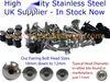 Suzuki GSX-R1000 Bolts Set / Stainless Steel / Fairing Bolts (2009–2016)