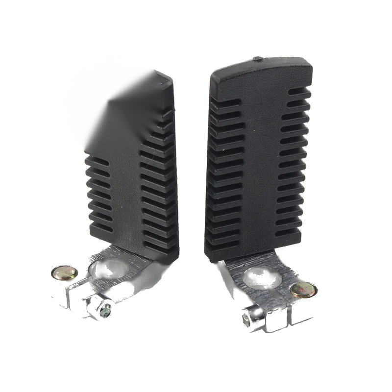43cc 47cc 49cc Pocket Dirt Bike Mini Scooter Foot Pegs Rest Pedals w/ Clamps