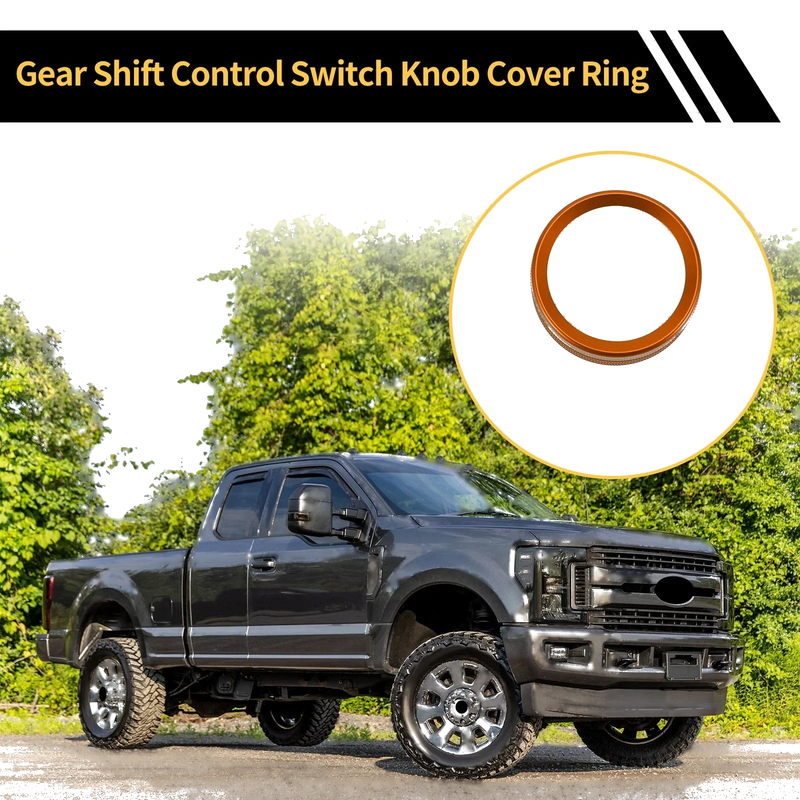 Ford Maverick Orange Gear Shift Control Switch Knob Cover Ring (2022)