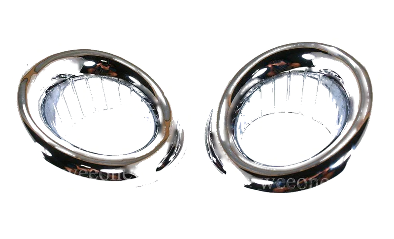 Mitsubishi Montero / Pajero Sport Chrome Fog Light Covers (2008-2015)