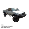 Ford Ranger Courier PJ Pickup Front Jungle Fender Flares (1998-2005)
