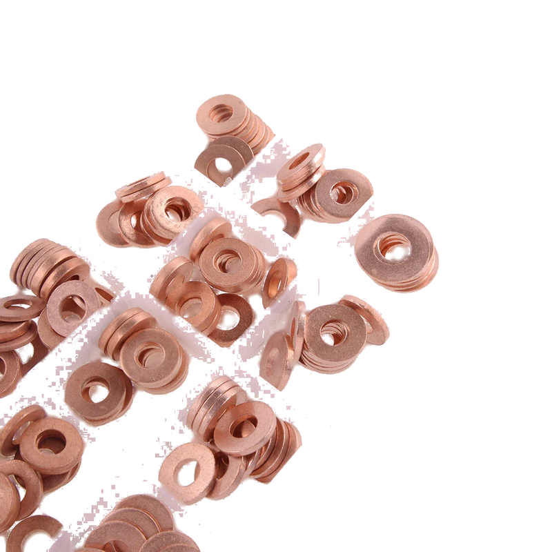 150Pcs Copper Diesel Injector Seal Rings Assortment
