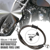 Motorcycle ATV Dirt Bike 50cm / Braided Brake Clutch Oil Hoses Line Pipe