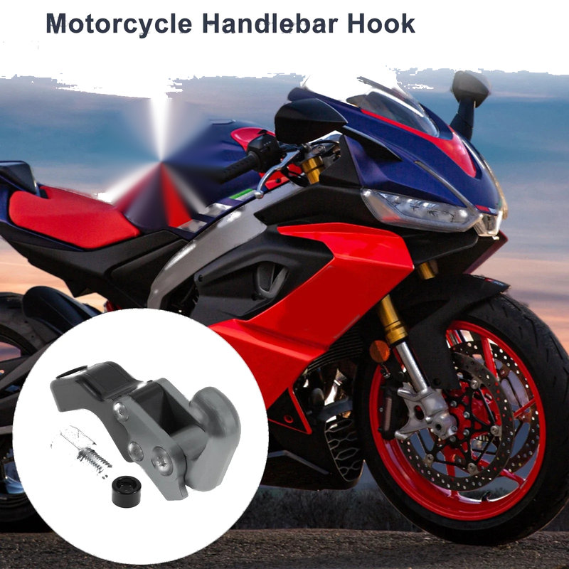 Motorcycle Hanging Hook Titanium Slope Handle with Hook