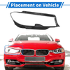 BMW 330i 1 Pc Front Right Headlight Lens Cover (2019-2021)